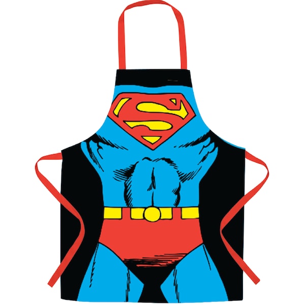 Christmas Apron Superman each