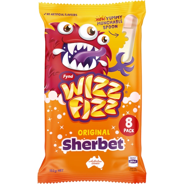 Wizz Fizz Original Sherbet 8 pack