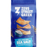 Zeus Street Greek Pita Chips With Sea Salt