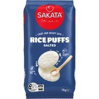 Sakata Rice Puff Crisps Salted