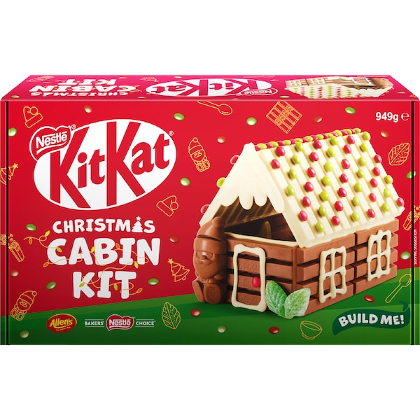 KitKat Christmas Cabin Kit 949g
