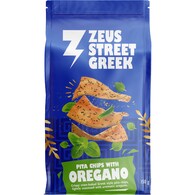 Zeus Street Greek Pita Chips With Oregano