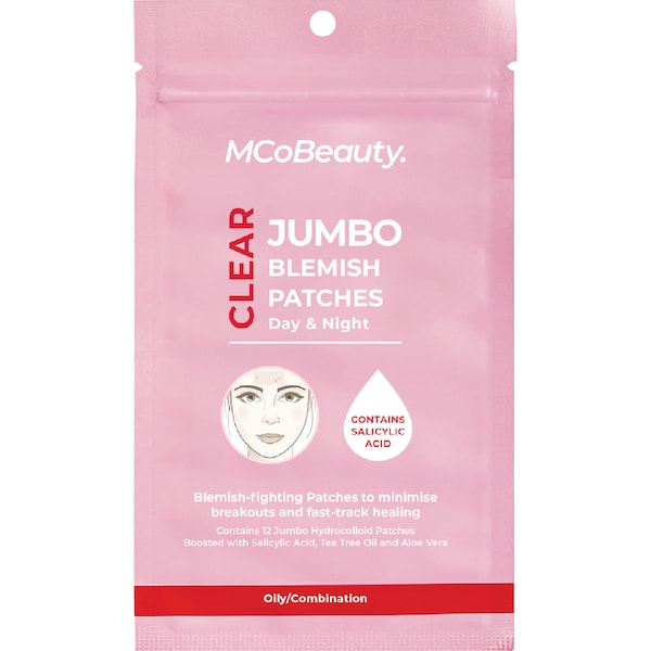 MCoBeauty Clear Jumbo Blemish Patches Day & Night 12 pack