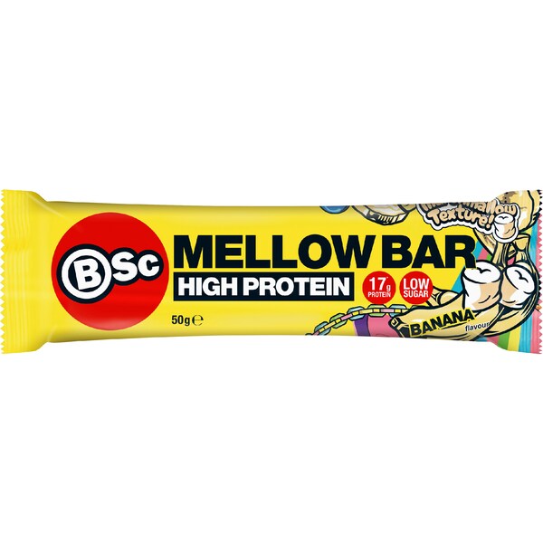 BSc High Protein Mellow Bar Banana 50g