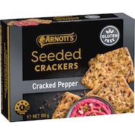 Arnott's Seeded Crackers Black Pepper
