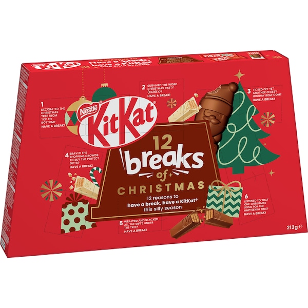 KitKat 12 Breaks Of Christmas 213g