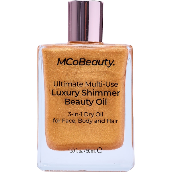 MCoBeauty Ultimate Multi Use Luxury Shimmer Beauty Oil 50mL