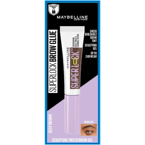 Maybelline Super Lock Brow Glue Tint Deep Brown each