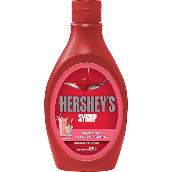 Hershey's Strawberry Topping Syrup 425g