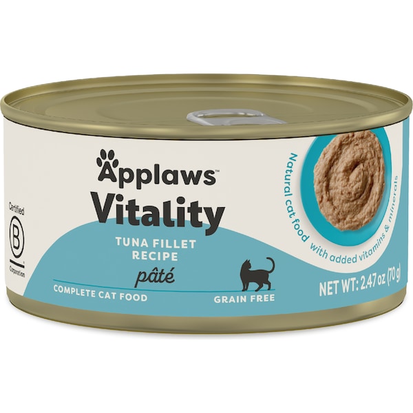 Applaws Vitality Cat Food Pate Tuna Fillet 70g