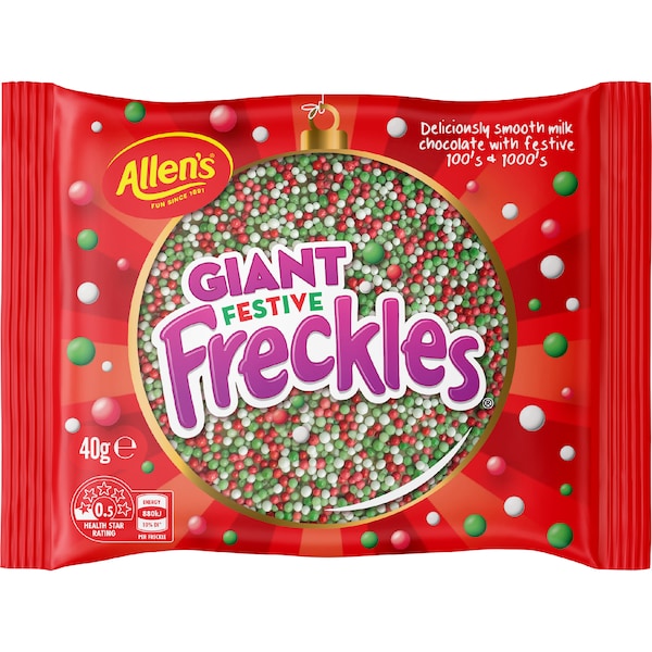 Allen's Giant Festive Freckle 40g