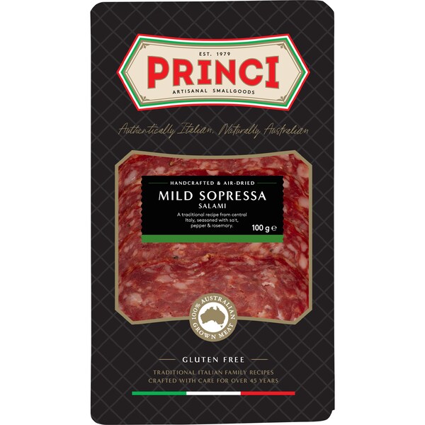 Princi Mild Sopressa Salami 100g