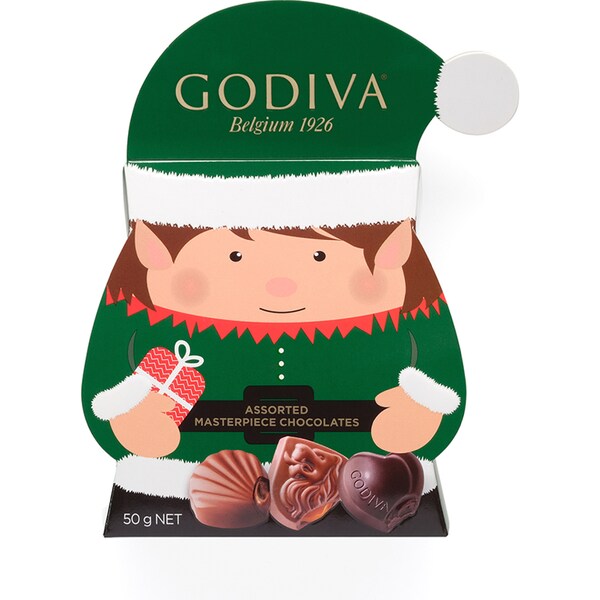 Godiva Elf Assorted Masterpiece Chocolates 50g