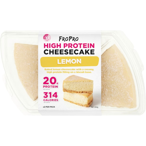 FroPro Protein Cheesecake Lemon 2 pack
