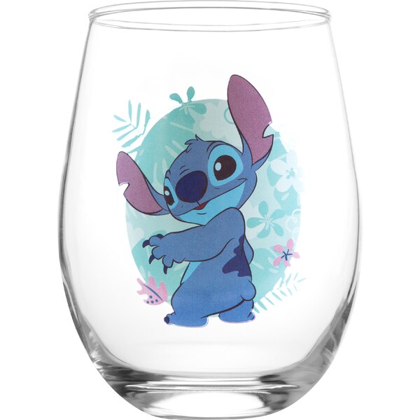Lilo & Stitch Water Glass Green each