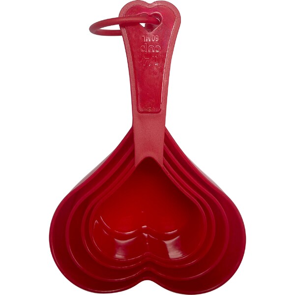 Valentine's Day Heart Measuring Cups each