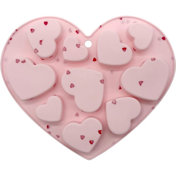 Valentine's Day Silicone Heart Moulds Tray each