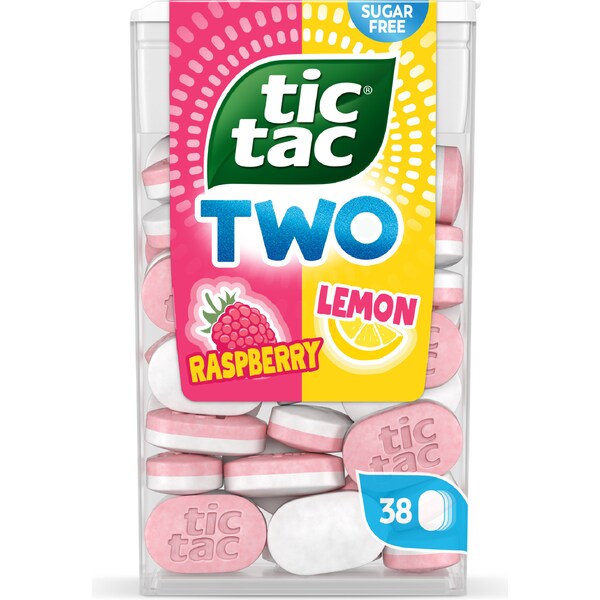 Tic Tac Two Raspberry & Lemon 38.5g