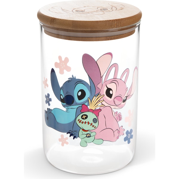 Lilo & Stitch Angel Glass Canister each