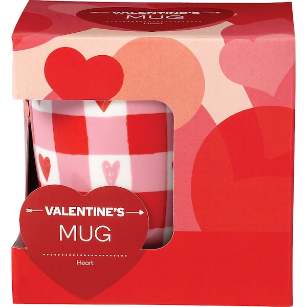Valentine's Day Mug Hearts each