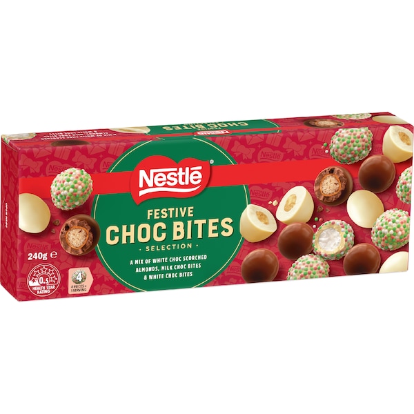 Nestle Festive Choc Bites 240g