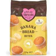Great Temptations Banana Bread Muffin Bites