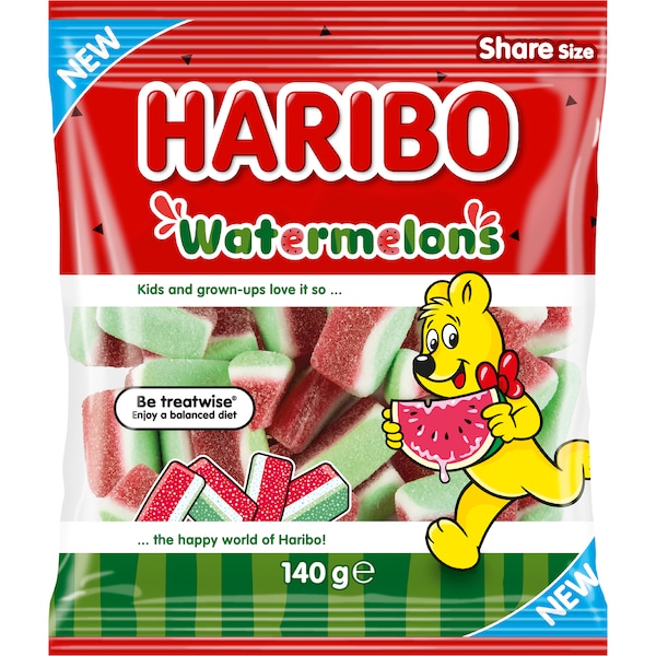 Haribo Watermelons Share Size 140g
