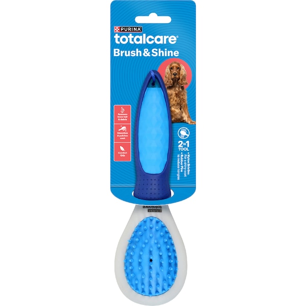 Purina Total Care Brush & Shine each