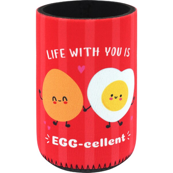 Valentine's Day Stubby Holder Egg-cellent each