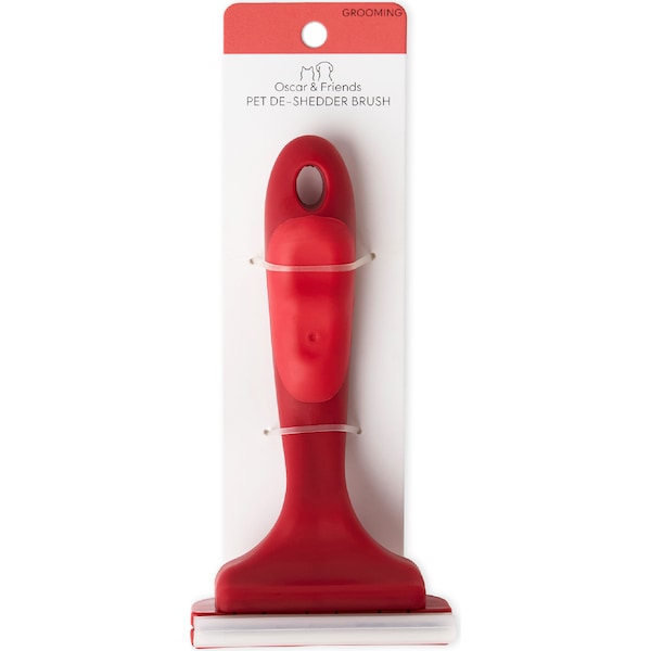 Oscar & Friends Pet De-Shedder Brush each