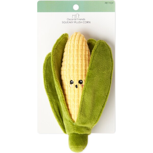 Oscar & Friends Plush Corn Dog Toy each