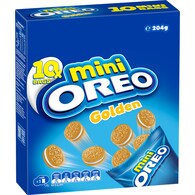 Oreo Mini Cookies Golden Bags 10 pack