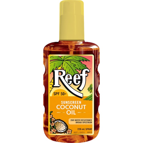 Reef SPF 50+ Sunscreen Coconut Oil Spray 220mL
