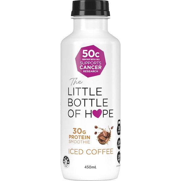The Little Bottle Of Hope Protein Smoothie Iced Coffee 450mL