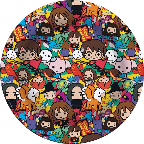 Christmas Melamine Plate Harry Potter each