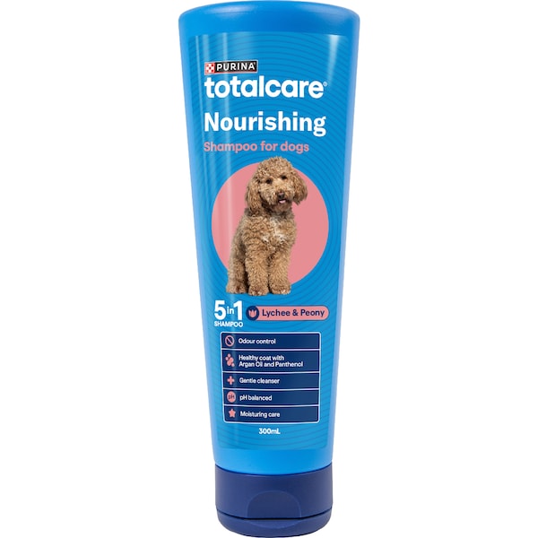 Purina Total Care Nourishing Shampoo For Dogs Lychee & Peony 300mL
