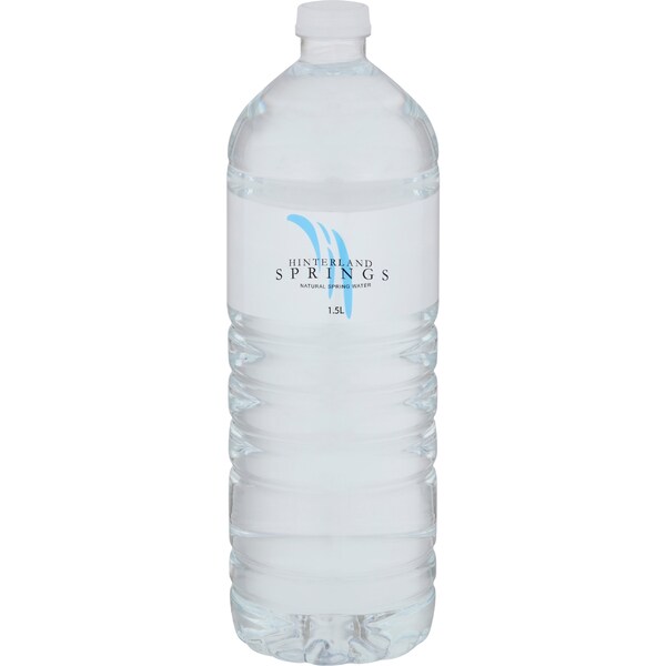Hinterland Springs Natural Spring Water 1.5L