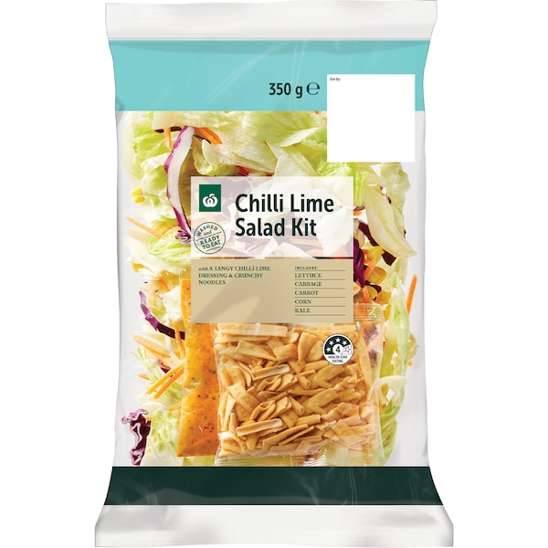 Woolworths Chili Lime Salad Kit 350g