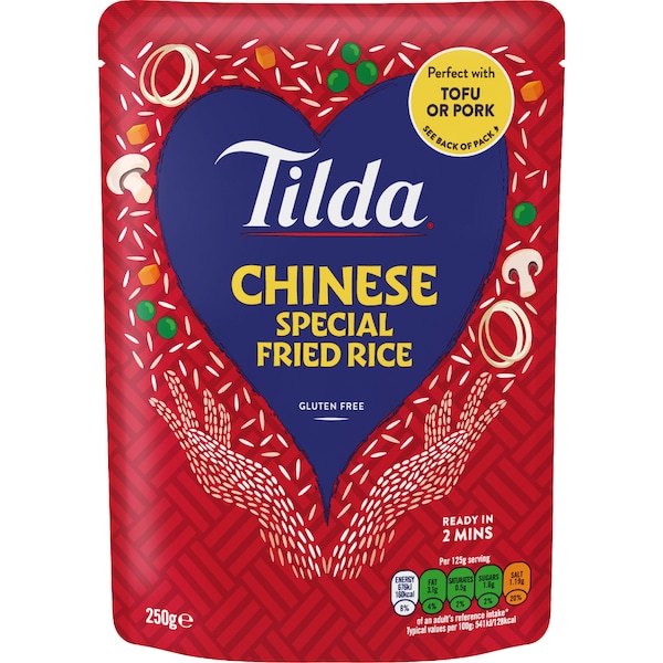 Tilda Chinese Special Fried Rice Pouch 250g