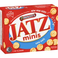 Arnott's Jatz Mini Crackers Sea Salt