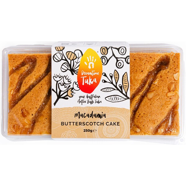 Dreamtime Tuka Macadamia Butterscotch Slice 250g
