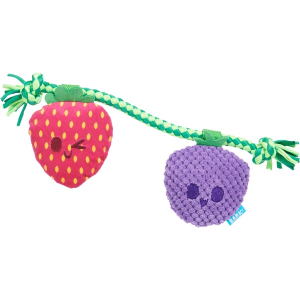 Bark Best Berry Friends Plush Dog Toy each