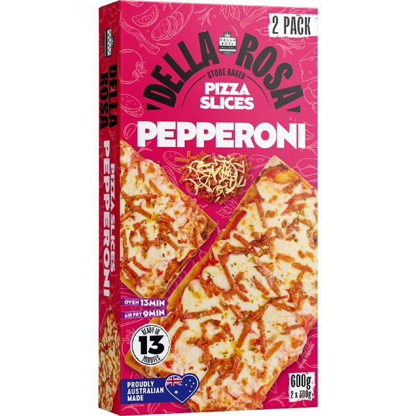 Della Rosa Pepperoni Pizza Slices 2 pack