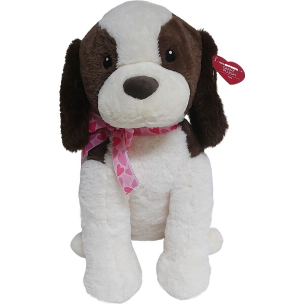 Valentine's Day Giant Plush Dog each