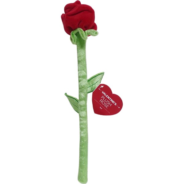 Valentine's Day Rose Plush Red each