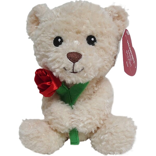 Valentine's Day Mini Plush Cream Bear each