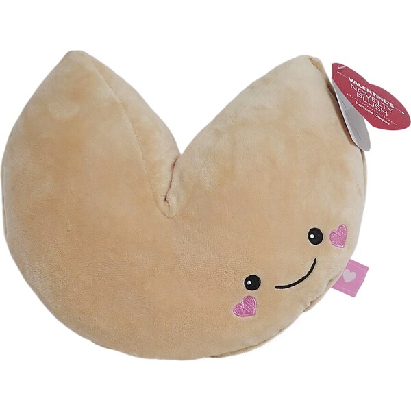Valentine's Day Novelty Plush Fortune Cookie each