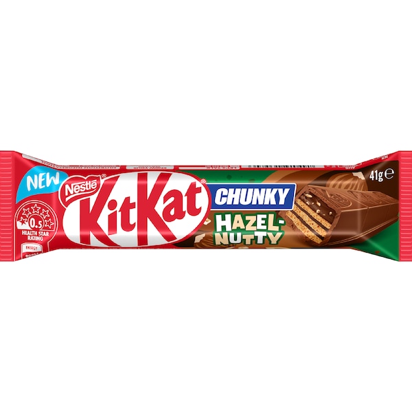 KitKat Chunky Hazelnut Chocolate Bar 41g