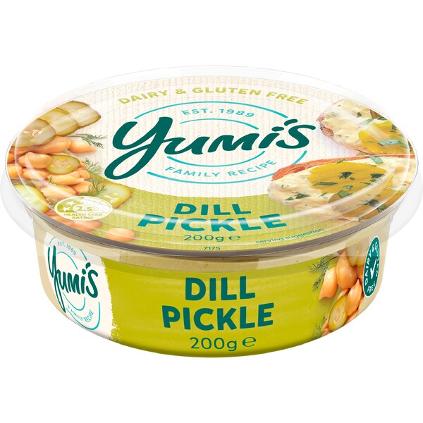 Yumi's Dill Pickle Dip 200g