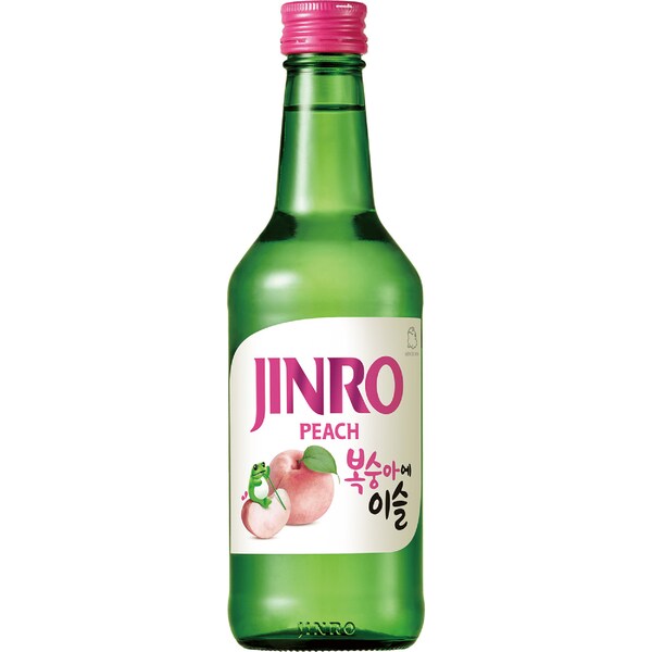 Jinro Peach Bottle 360mL